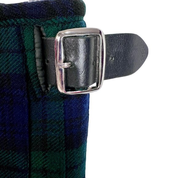 Scottish Black Watch Plaid Highlander Pleated Kilt 34 Wedding Games Festival - Picture 6 of 9